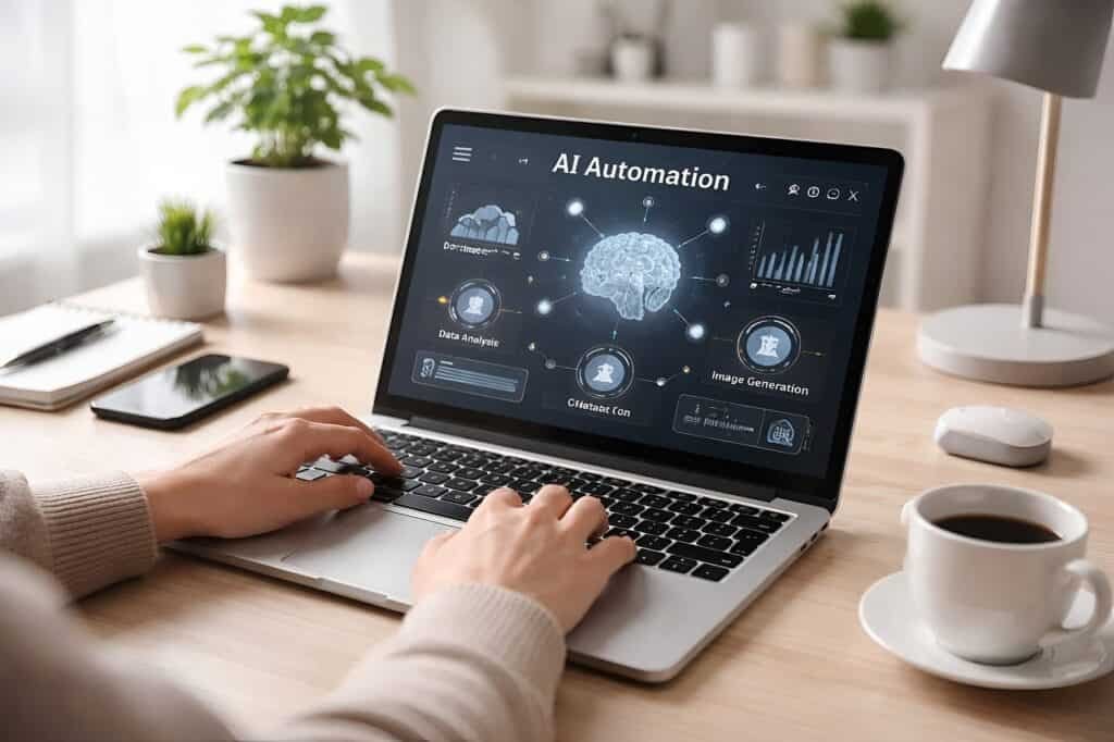 Business Automation Services helping businesses improve productivity with AI and digital transformation